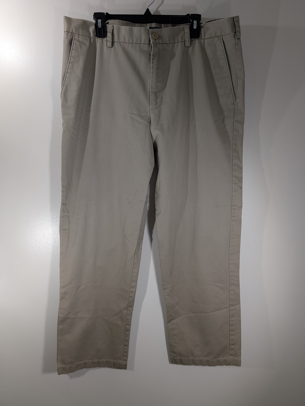Izod Men's Straight Fit Chinos in Light Beige/Khaki 38x32